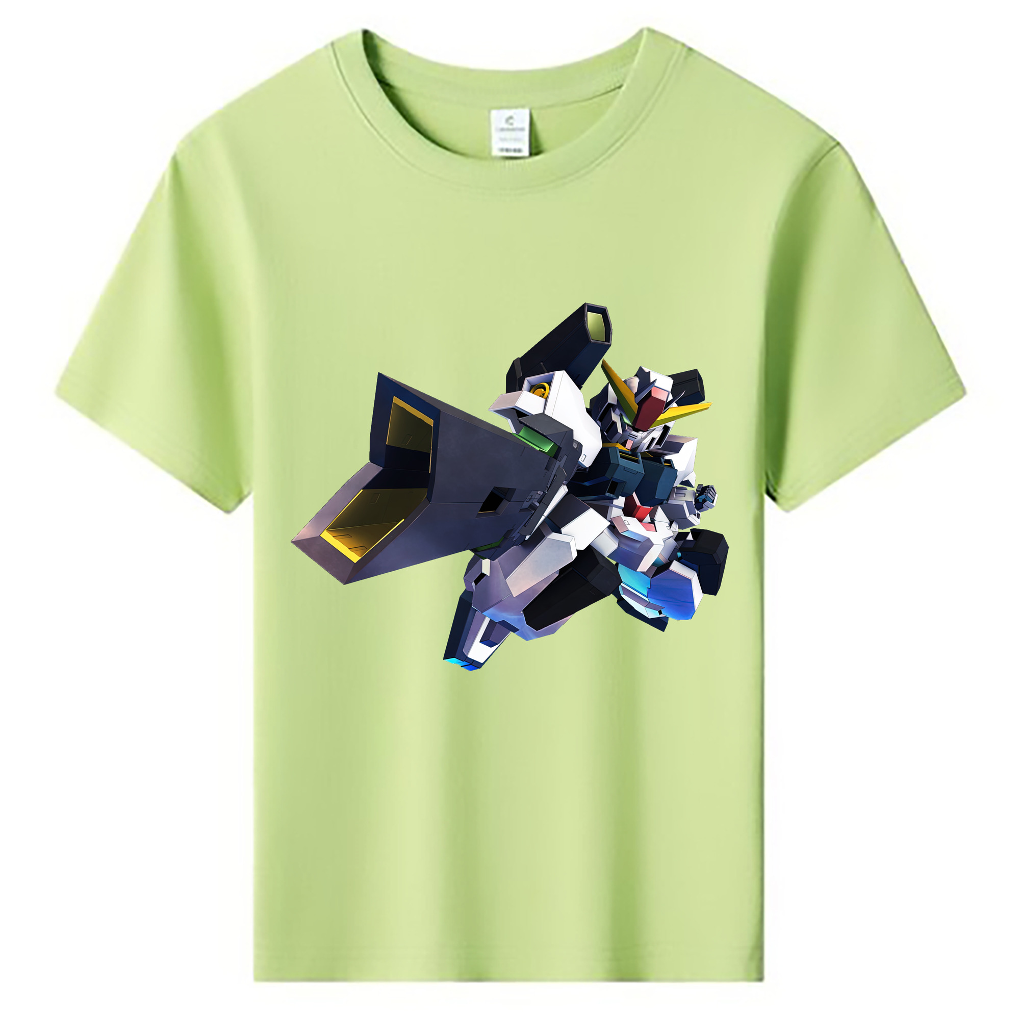 （画像用） 機動戦士ガンダム Mobile Suit Gundam 綿100％キッズTシャツ（フロントプリント）